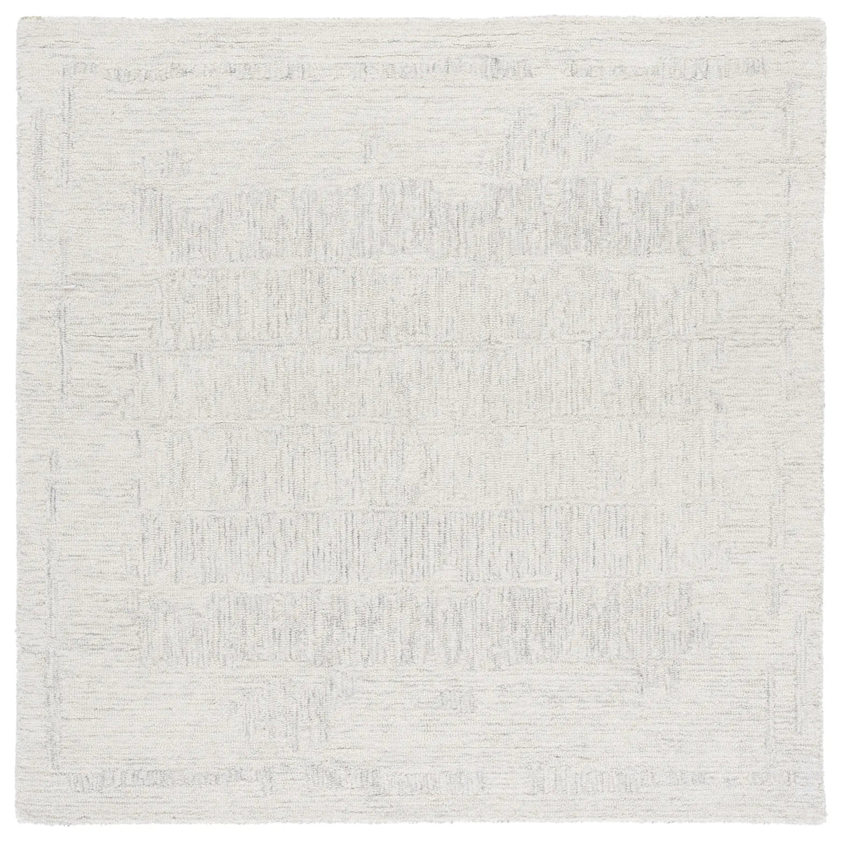 Safavieh Ebony 6'-0" x 6'-0" Rug in Ivory / Grey
