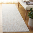 Safavieh Ebony 2'-3" x 9'-0" Rug in Rust / Grey