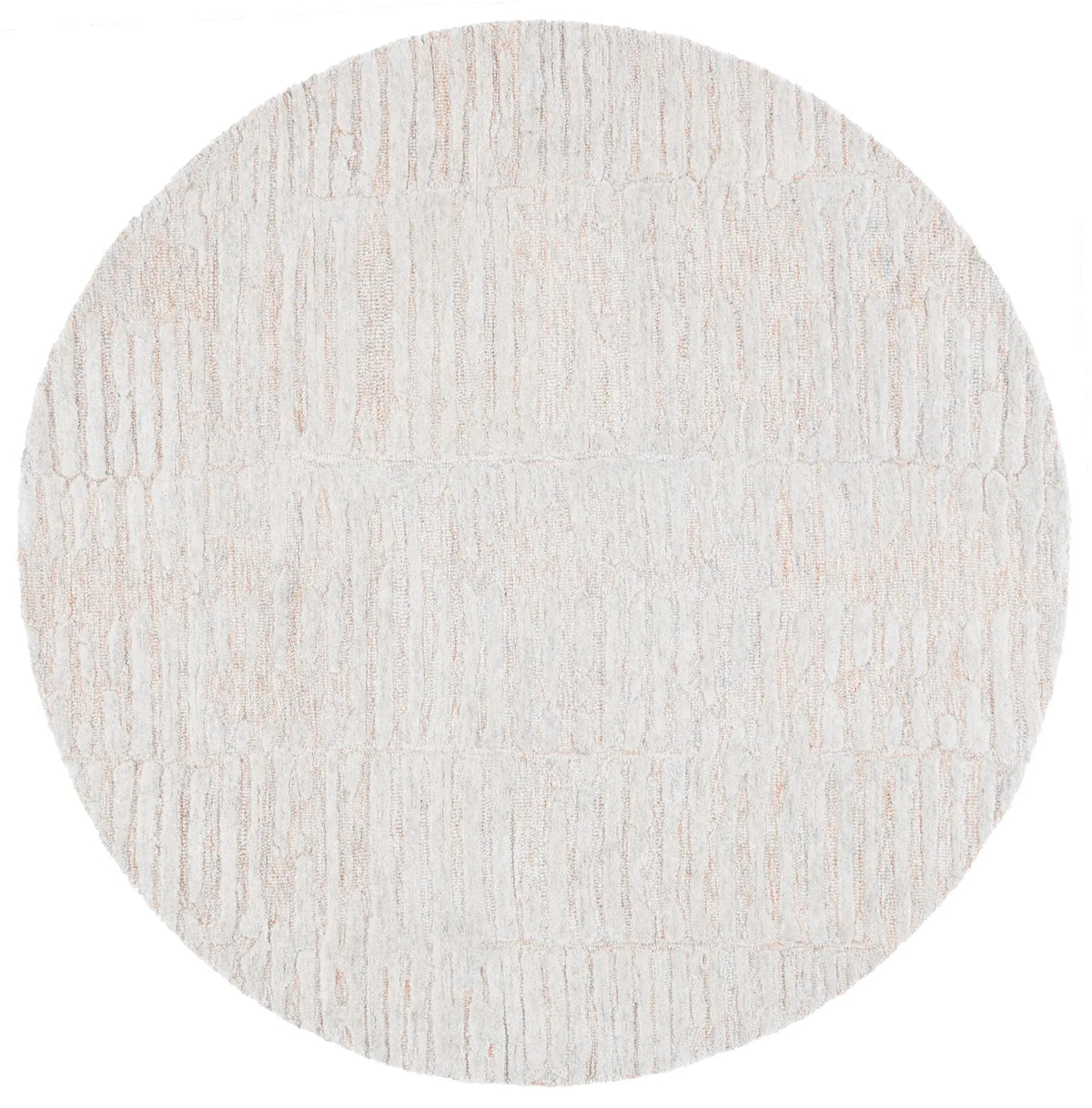 Safavieh Ebony 6'-0" x 6'-0" Rug in Rust / Grey