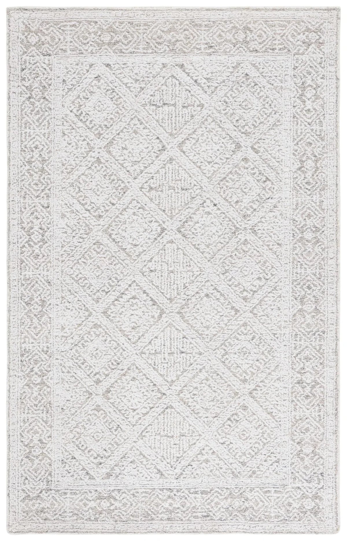 Safavieh Ebony 4'-0" x 6'-0" Rug in Taupe / Ivory