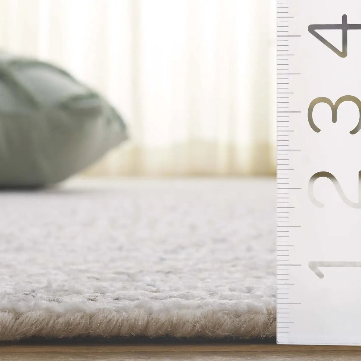 Safavieh Ebony 4'-0" x 6'-0" Rug in Taupe / Ivory