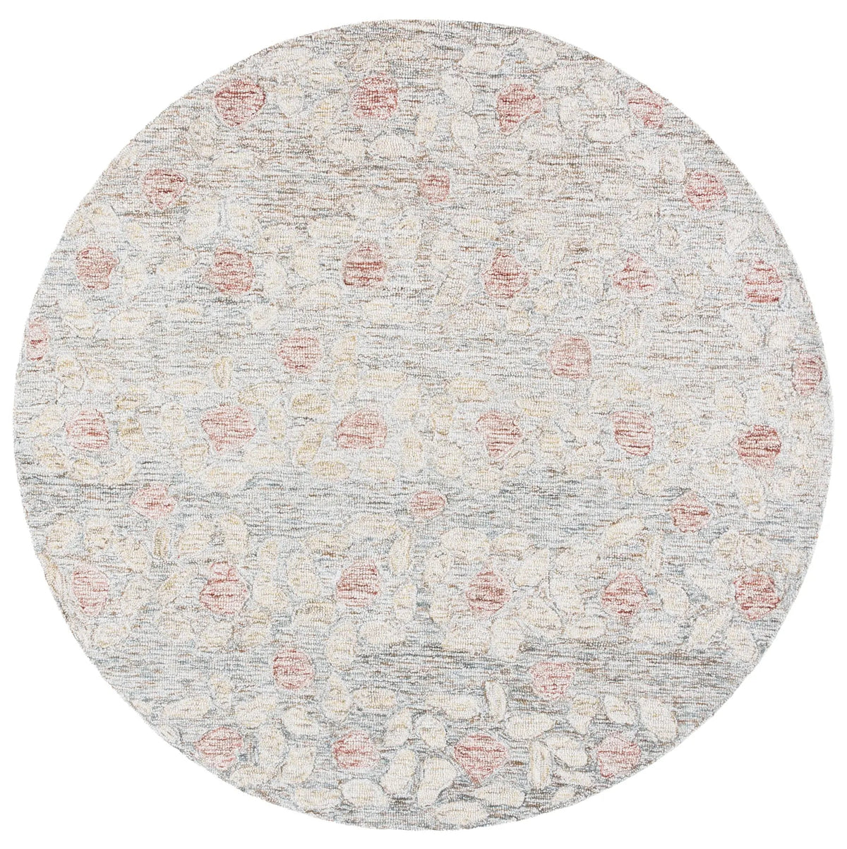 Safavieh Ebony 6'-0" x 6'-0" Rug in Beige / Rust