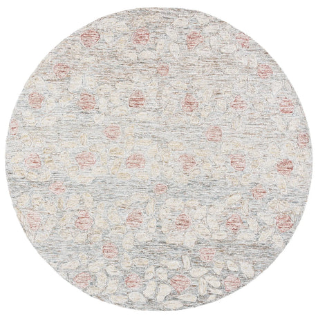 Safavieh Ebony 6'-0" x 6'-0" Rug in Beige / Rust