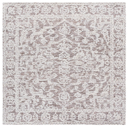 Safavieh Ebony 6'-0" x 6'-0" Rug in Ivory / Brown