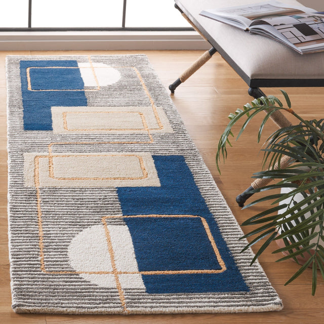 Safavieh Ebony Ebn254M Beige/Blue Rug - Safavieh - ebn254m - 28