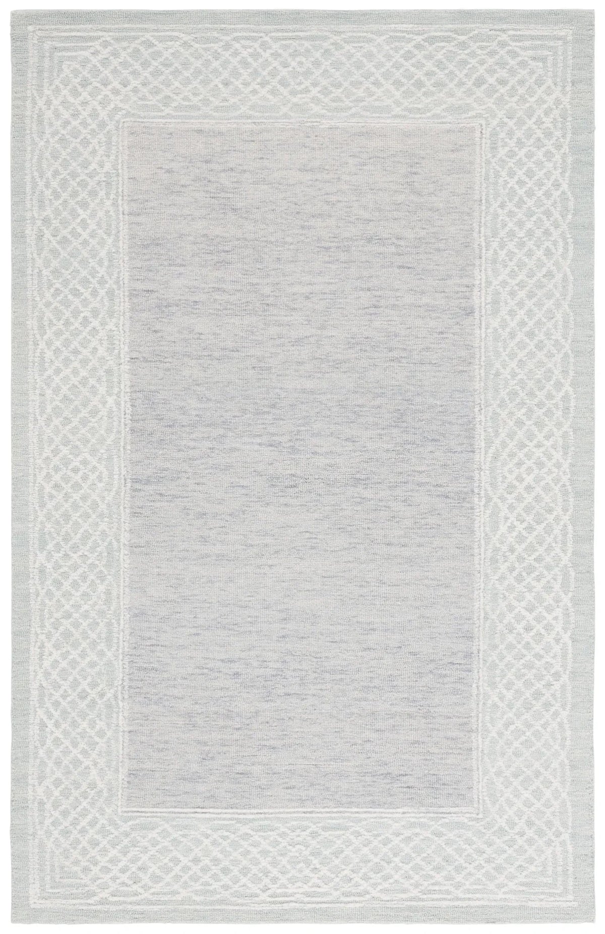 Safavieh Ebony 4'-0" x 6'-0" Rug in Grey / Ivory