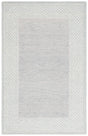 Safavieh Ebony 4'-0" x 6'-0" Rug in Grey / Ivory