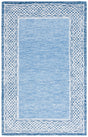 Safavieh Ebony 4'-0" x 6'-0" Rug in Blue / Ivory