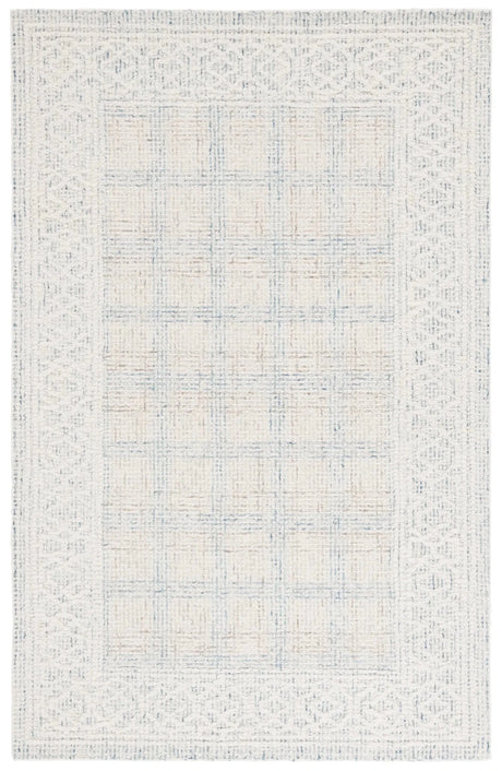 Safavieh Ebony 4'-0" x 6'-0" Rug in Ivory / Blue