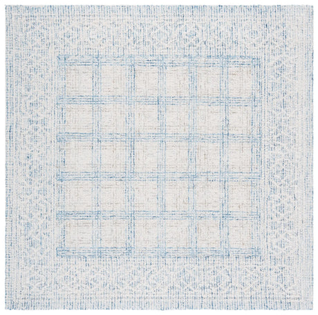 Safavieh Ebony 6'-0" x 6'-0" Rug in Ivory / Blue