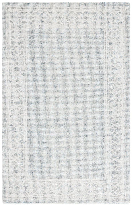 Safavieh Ebony 4'-0" x 6'-0" Rug in Blue / Ivory
