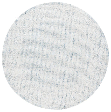 Safavieh Ebony 6'-0" x 6'-0" Rug in Blue / Ivory