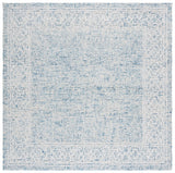 Safavieh Ebony 6'-0" x 6'-0" Rug in Blue / Ivory
