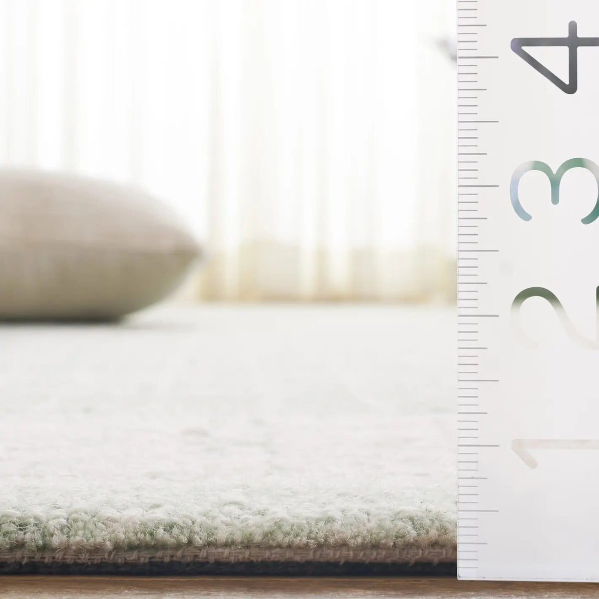 Safavieh Ebony 4'-0" x 6'-0" Rug in Green / Ivory