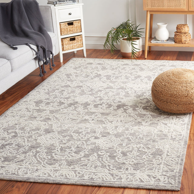 Safavieh Ebony Ebn302F Ivory/Grey Rug - Safavieh - ebn302f - 3