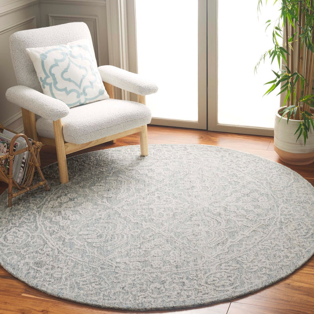 Safavieh Ebony Ebn304G Ivory/Light Grey Rug - Safavieh - ebn304g - 6r