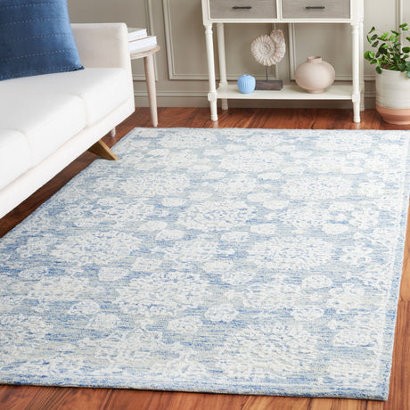 Safavieh Ebony Ebn305M Ivory/Blue Rug - Safavieh - ebn305m - 3