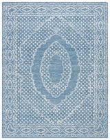 Safavieh Ebony Ebn306N Ivory/Navy Rug - Safavieh - ebn306n - 6r