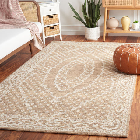 Safavieh Ebony Ebn306T Ivory/Brown Rug - Safavieh - ebn306t - 3