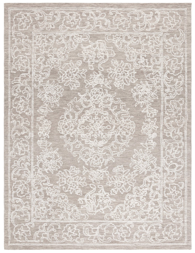 Safavieh Ebony Ebn308H Ivory/Dark Grey Rug - Safavieh - ebn308h - 6r