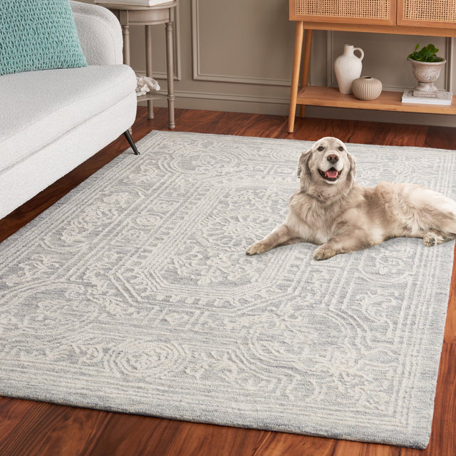 Safavieh Ebony Ebn310F Ivory/Grey Rug - Safavieh - ebn310f - 29
