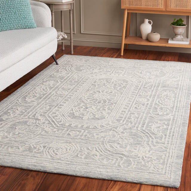 Safavieh Ebony Ebn310F Ivory/Grey Rug - Safavieh - ebn310f - 3