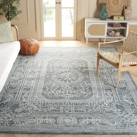 Safavieh Ebony Ebn310G Ivory/Dark Grey Rug - Safavieh - ebn310g - 29