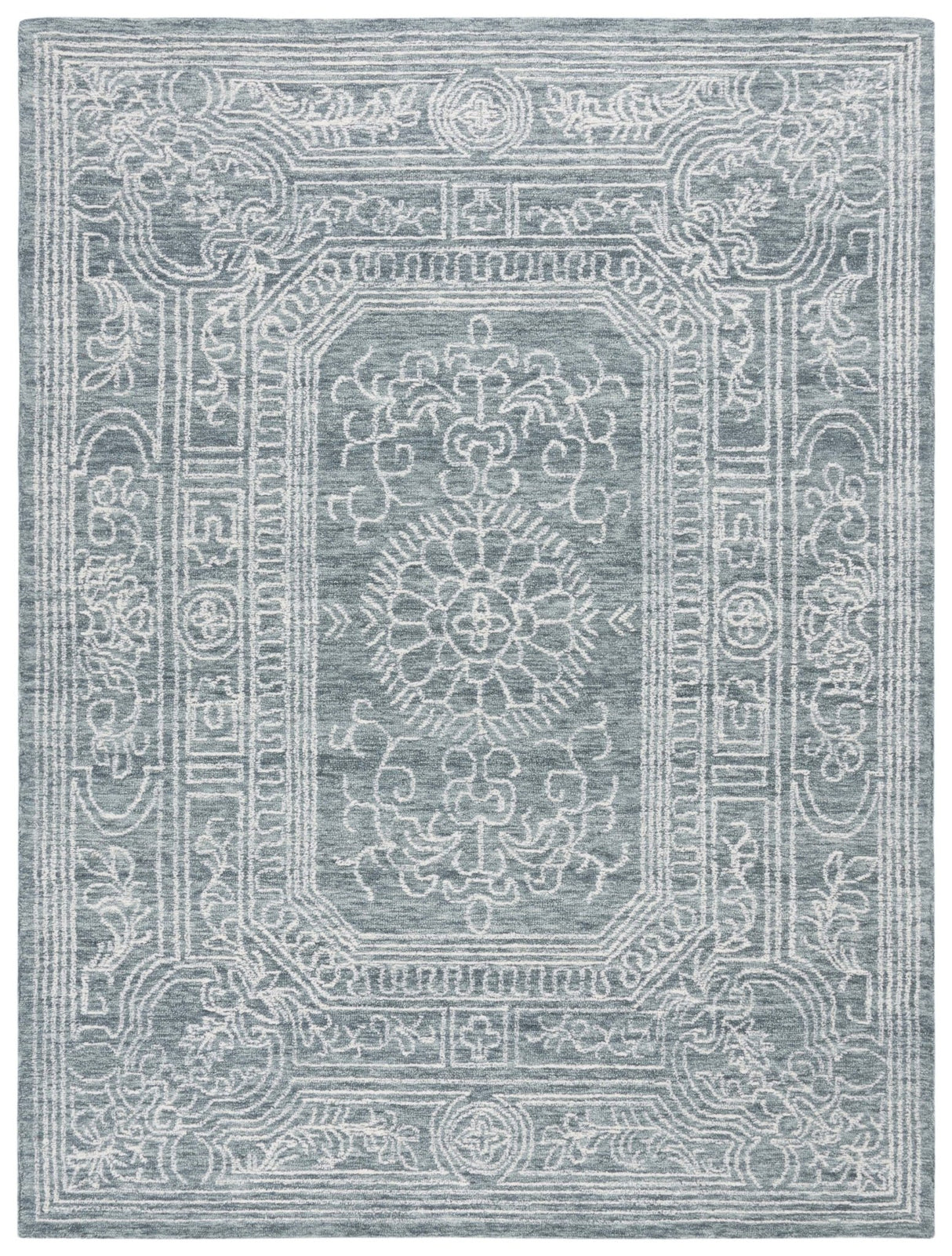 Safavieh Ebony Ebn310G Ivory/Dark Grey Rug - Safavieh - ebn310g - 29