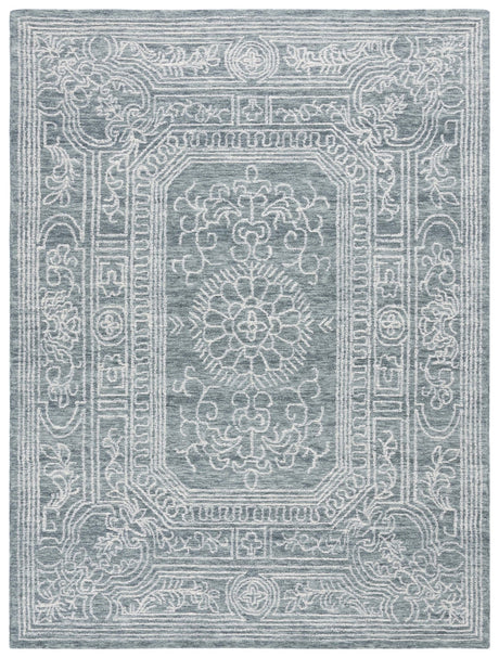 Safavieh Ebony Ebn310G Ivory/Dark Grey Rug - Safavieh - ebn310g - 29