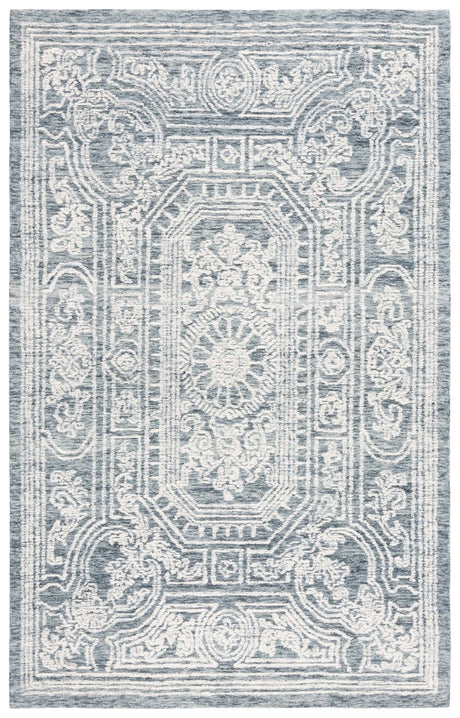 Safavieh Ebony Ebn310G Ivory/Dark Grey Rug - Safavieh - ebn310g - 3