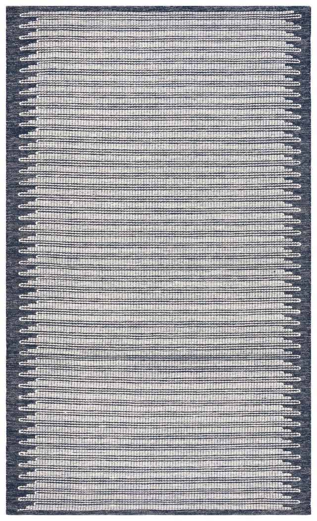 Safavieh Ebony Ebn312N Ivory/Navy Rug - Safavieh - ebn312n - 3