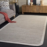 Safavieh Ebony 5'-0" x 8'-0" Rug in Grey / Ivory