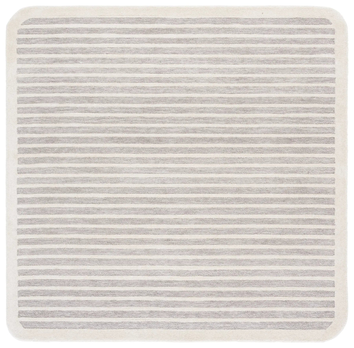 Safavieh Ebony 6'-0" x 6'-0" Rug in Grey / Ivory