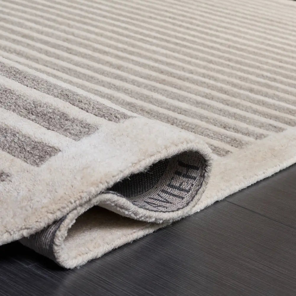 Safavieh Ebony 5'-0" x 8'-0" Rug in Grey / Ivory