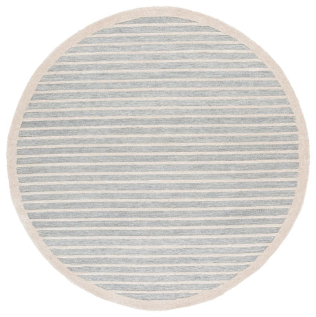 Safavieh Ebony 6'-0" x 6'-0" Rug in Light Blue / Ivory