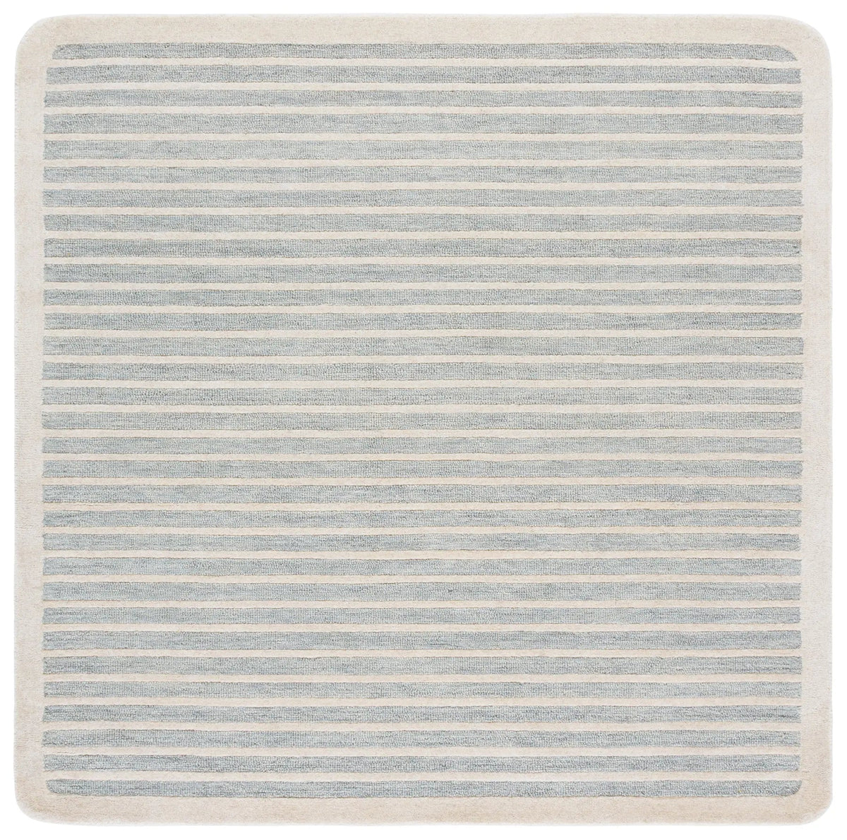 Safavieh Ebony 6'-0" x 6'-0" Rug in Light Blue / Ivory