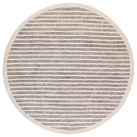 Safavieh Ebony 6'-0" x 6'-0" Rug in Brown / Ivory