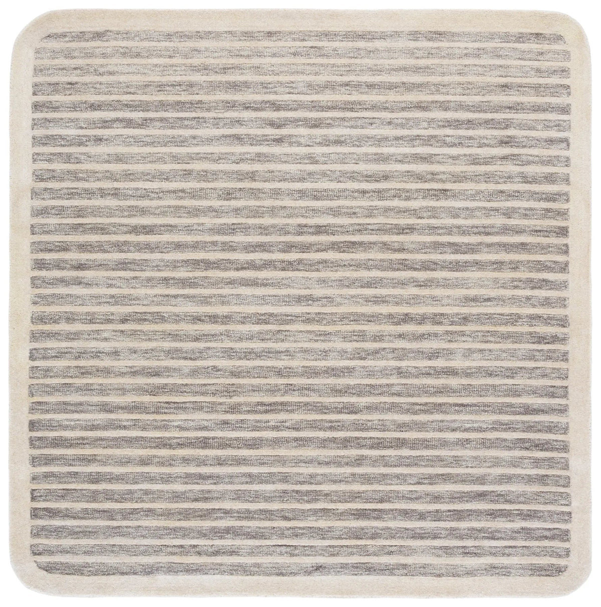 Safavieh Ebony 6'-0" x 6'-0" Rug in Brown / Ivory