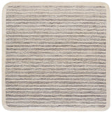 Safavieh Ebony 6'-0" x 6'-0" Rug in Brown / Ivory