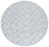 Safavieh Ebony 6'-0" x 6'-0" Rug in Blue / Ivory
