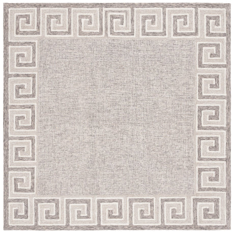 Safavieh Ebony Ebn354G Dark Grey/Ivory Rug - Safavieh - ebn354g - 6r