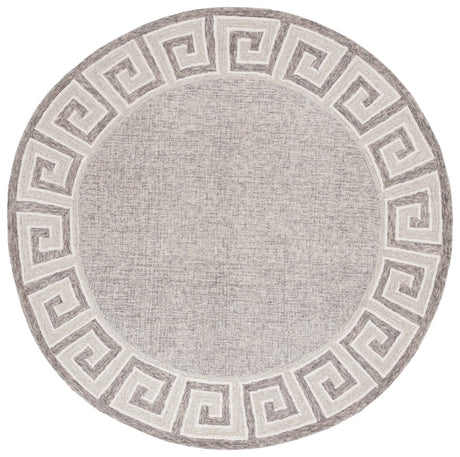 Safavieh Ebony Ebn354G Dark Grey/Ivory Rug - Safavieh - ebn354g - 6r