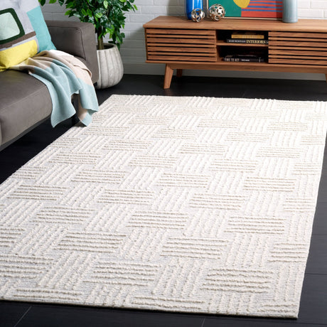 Safavieh Ebony Ebn355F Light Grey/Ivory Rug - Safavieh - ebn355f - 3