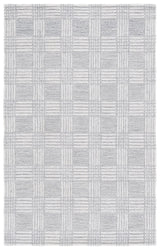 Safavieh Ebony 3'-0" x 5'-0" Rug in Light Grey / Ivory