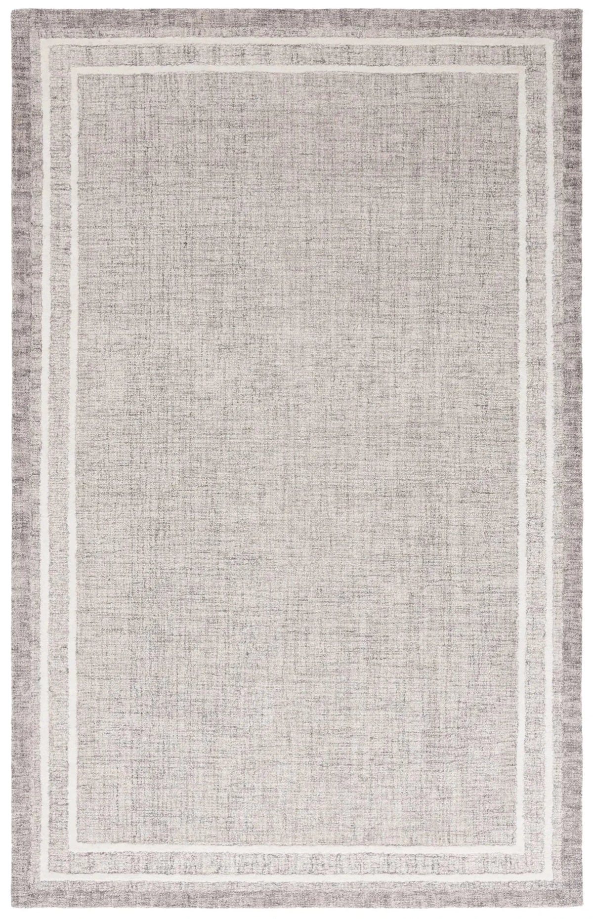 Safavieh Ebony 4'-0" x 6'-0" Rug in Grey / Ivory