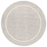 Safavieh Ebony 6'-0" x 6'-0" Rug in Grey / Ivory
