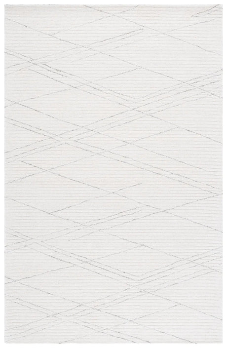 Safavieh Ebony 4'-0" x 6'-0" Rug in Ivory / Grey