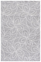 Safavieh Ebony 4'-0" x 6'-0" Rug in Grey / Ivory