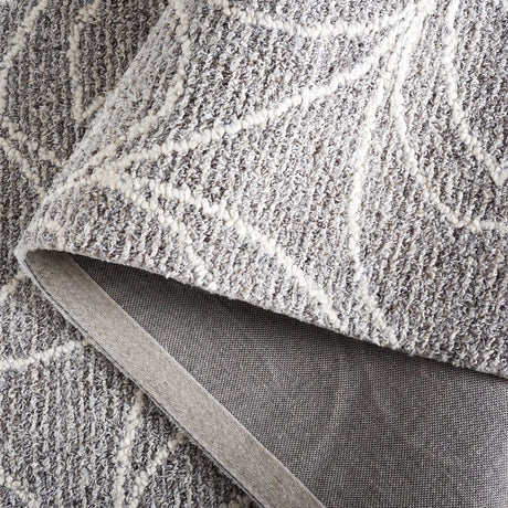 Safavieh Ebony 4'-0" x 6'-0" Rug in Grey / Ivory