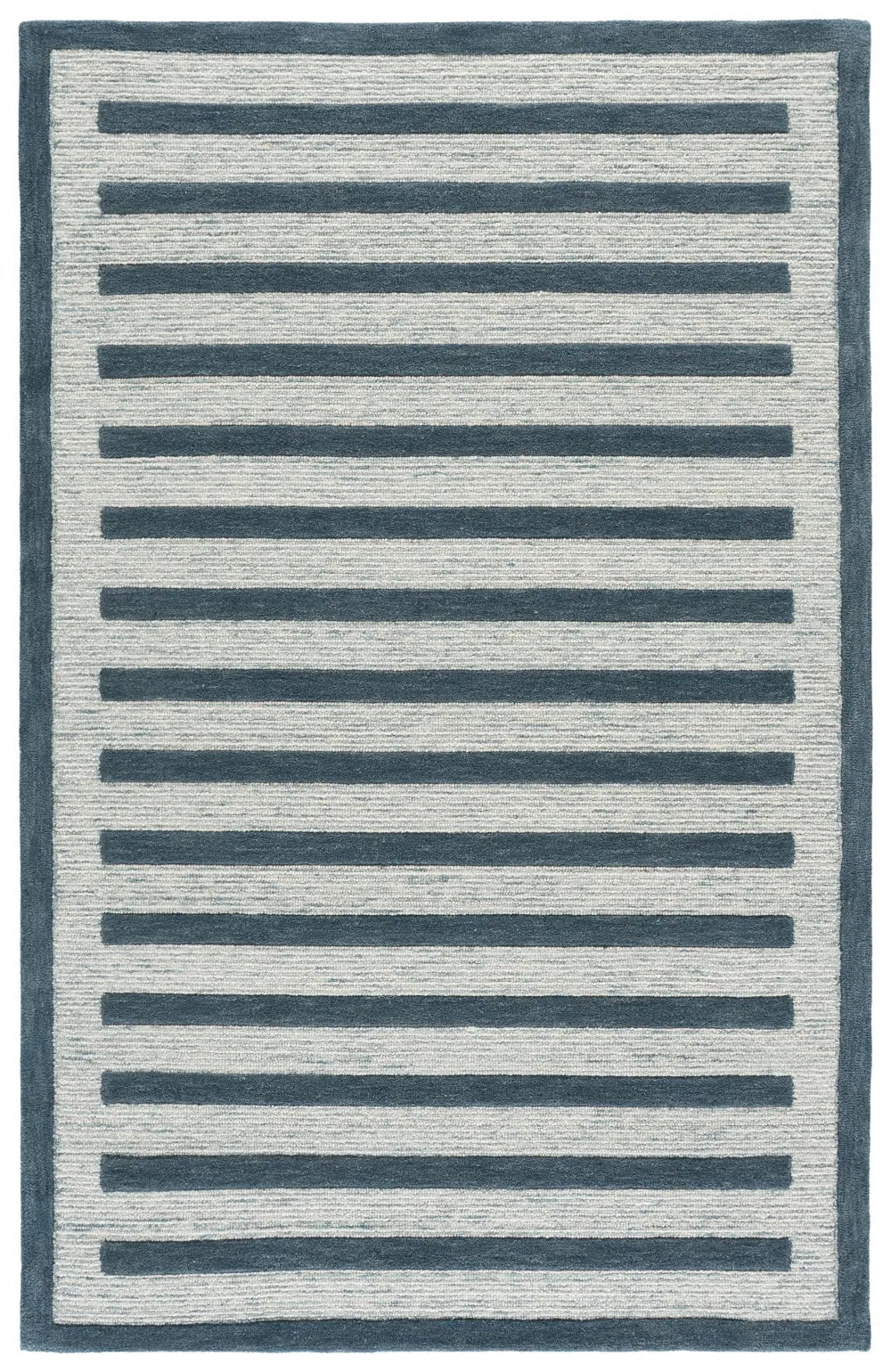 Safavieh Ebony 5'-0" x 8'-0" Rug in Blue / Ivory